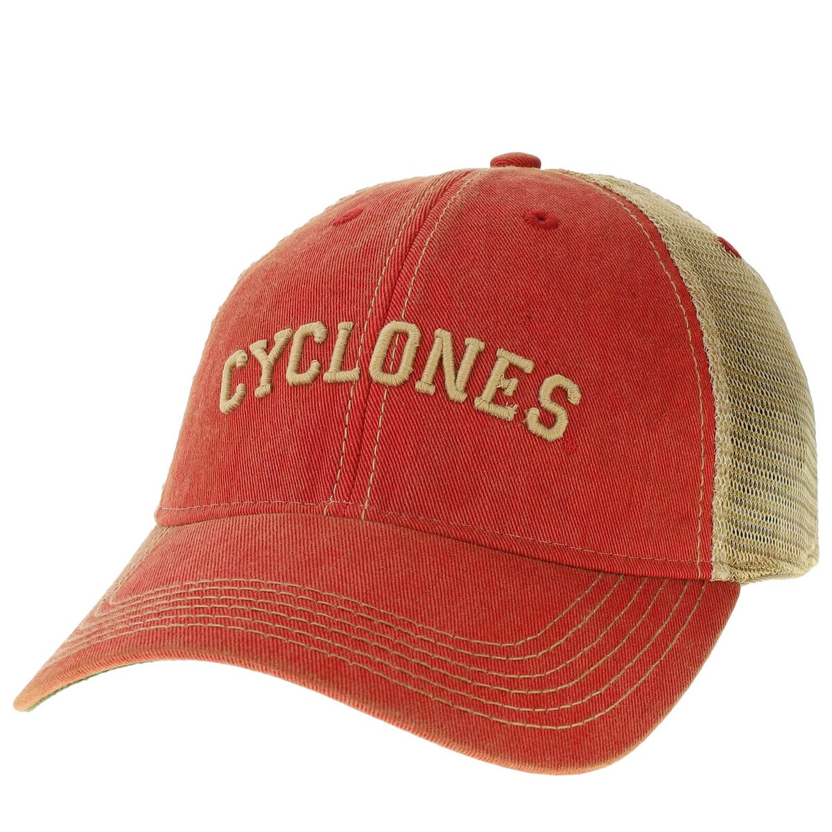 Legacy Cyclones Cardinal & Tan Trucker Hat